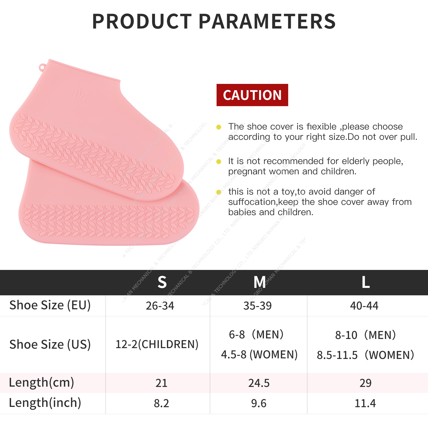 Silicone Waterproof Rubber Shoe Cover